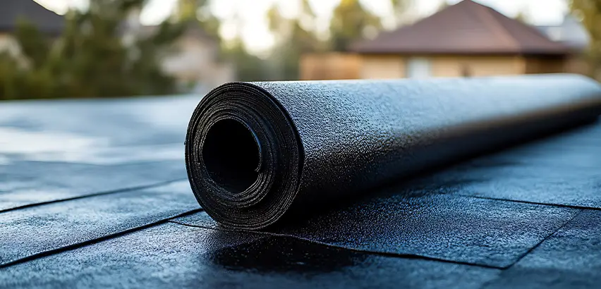 Rubber Flat Roof Replacement in Bremerton