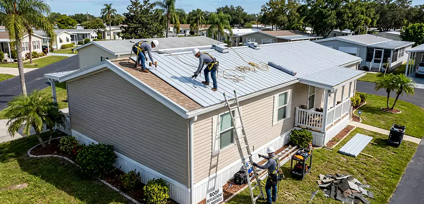 Mobile Home Metal Roof Replacement in Bremerton