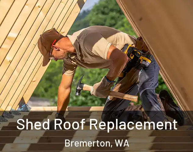  Shed Roof Replacement Bremerton, WA